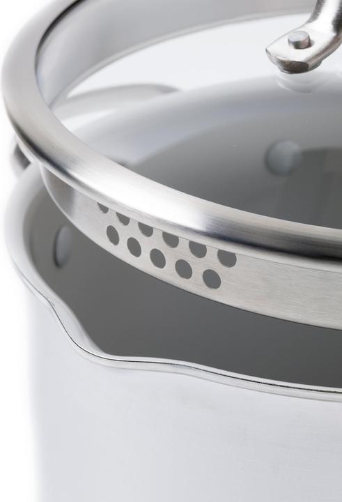 Produktbild Greenpan Venice Pro Tri-Ply Edelstahl Topf- und Pfannen-Set 10-teilig (Pfannenset + Topfset, Edelstahl, 26 x 13.40 cm)