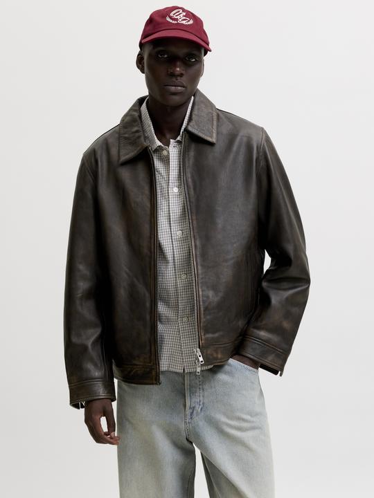 Actual product image Jack & Jones Lederjacke Lederjacke (XL)