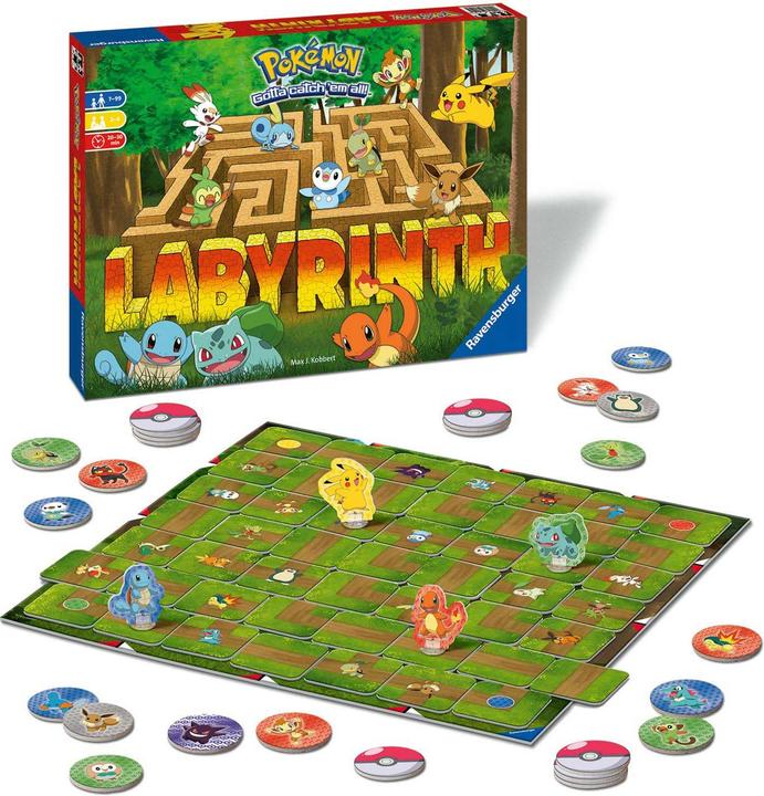 Immagine prodotto Ravensburger Labirinto Pokémon (Tedesco, Francese, Italiano)