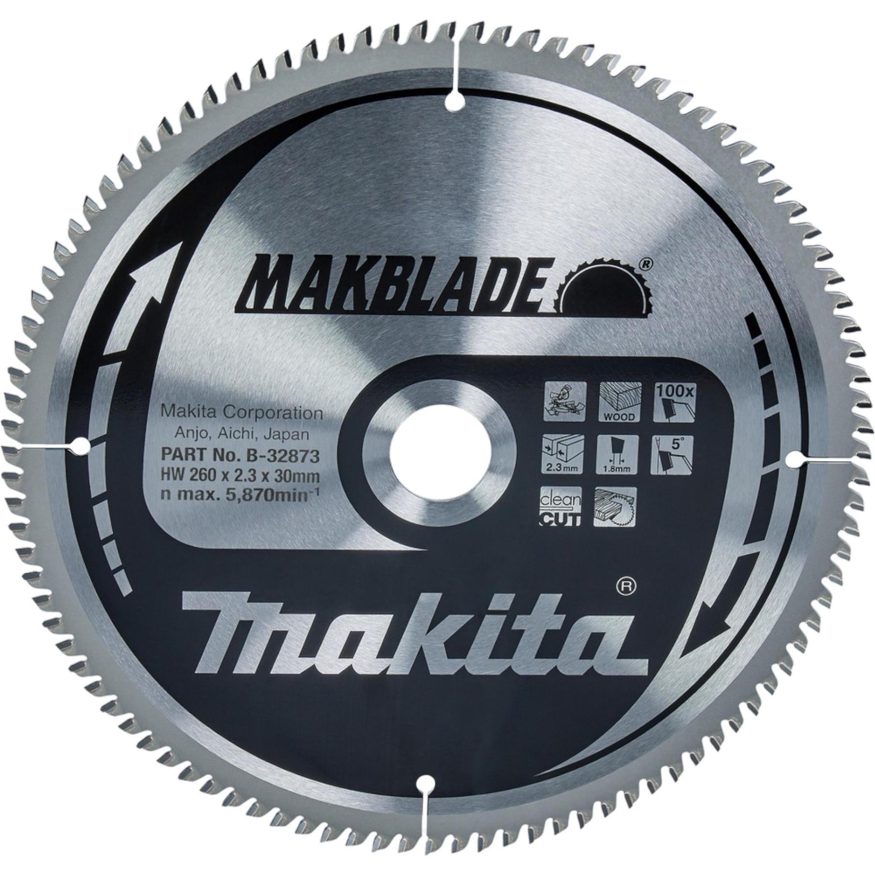 Makita, Sägeblatt, MAKBLADE Sägeb. 260x30x100Z