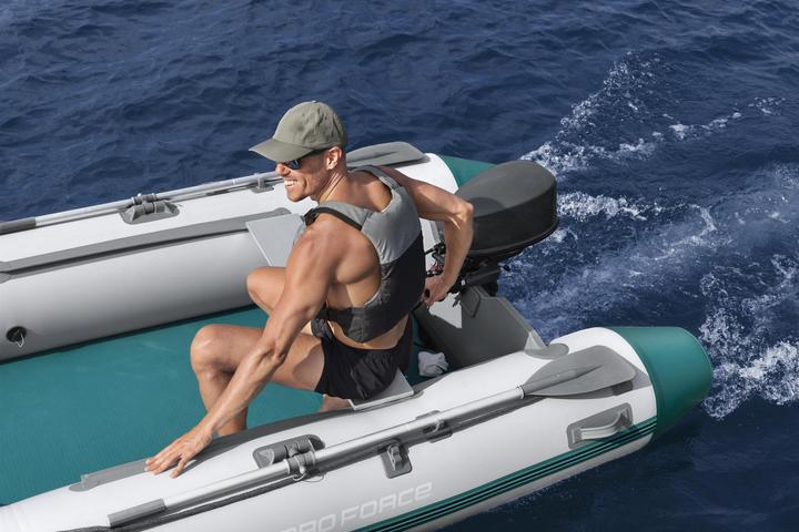 Actual product image Bestway Hydro Force Mirovia Elite 5-Person Inflatable Sport Boat Set 3.30 m (330 cm, 5 Persons)