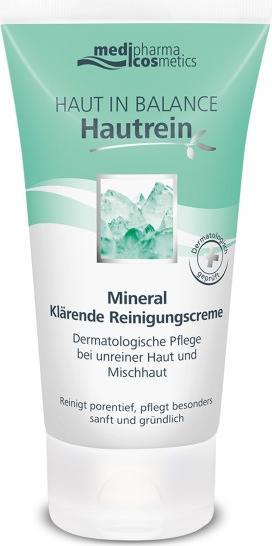 Medipharma cosmetics Haut in Balance Hautrein Mineral klärende Reinigungscreme, 150 ml Creme (Reinigungslotion, 150 ml)