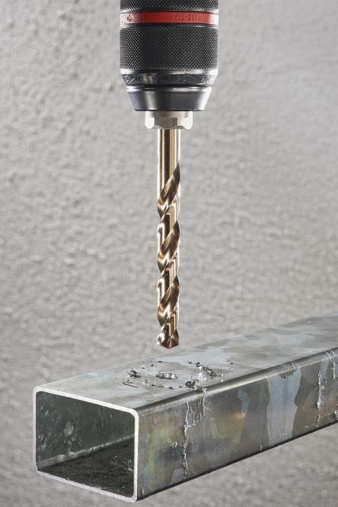 Actual product image wolfcraft 1 metal drill HSS-Co ø4.0x75mm (4 mm)