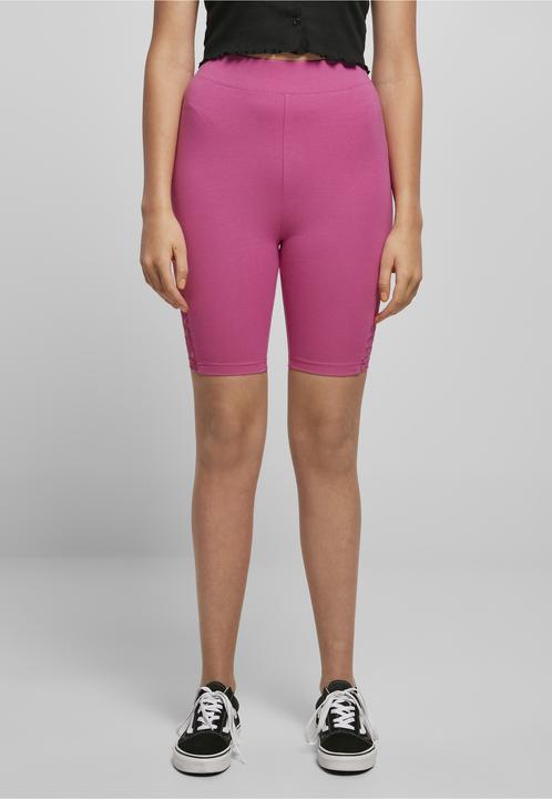 Produktbild Urban Classics Ladies High Waist Lace Inset Cycle Shorts - 16956 (S)