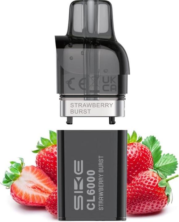 Produktbild SKE Crystal CL 6000 Refill Kit - Strawberry Burst (Strawberry Burst)