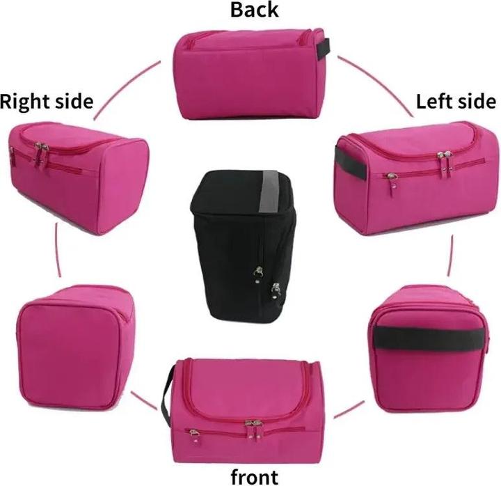 Immagine prodotto Only-Bags.Store Borsa portaoggetti portatile in poliestere Organizzatore di articoli da toeletta Borsa per