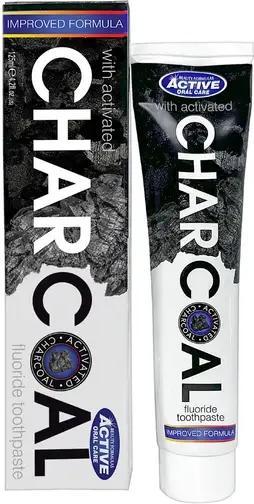 Beauty Formulas Charcoal Fluoride Toothpaste toothpaste with activated carbon 125ml (125 ml)