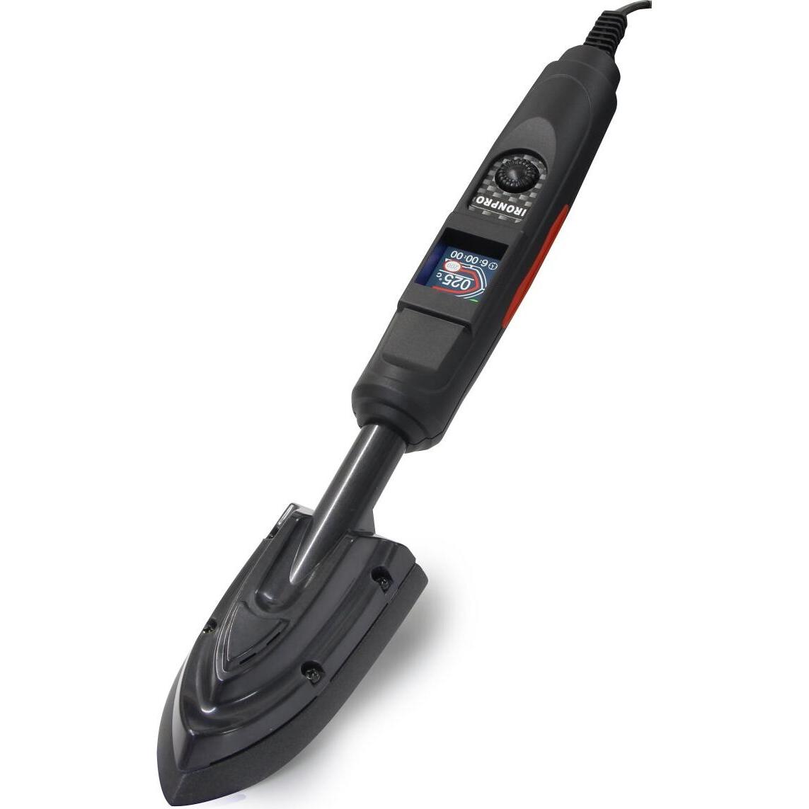 Jamara IRONPRO Folienbügeleisen mit Farbdisplay, Bügeleisen, Schwarz