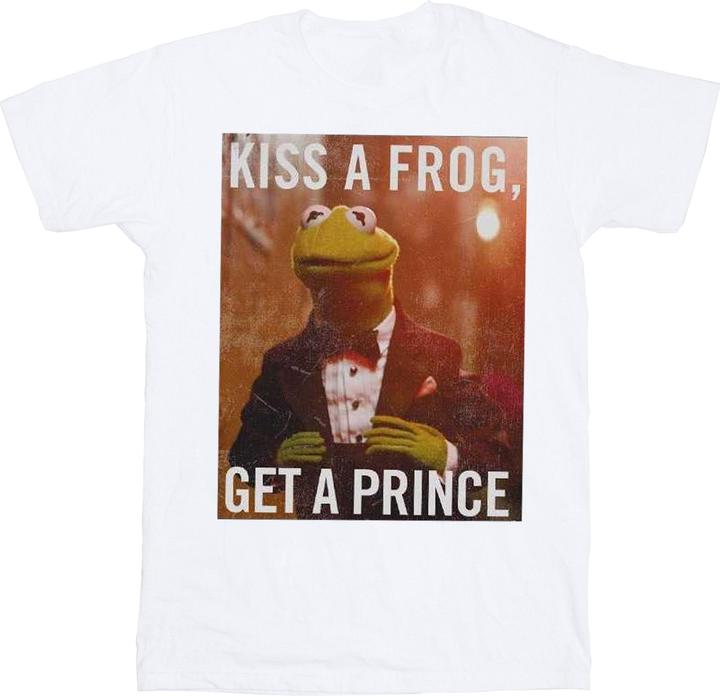 Image du produit Disney - T-shirt THE MUPPETS KISS A FROG GET A PRINCE - Femme (L)