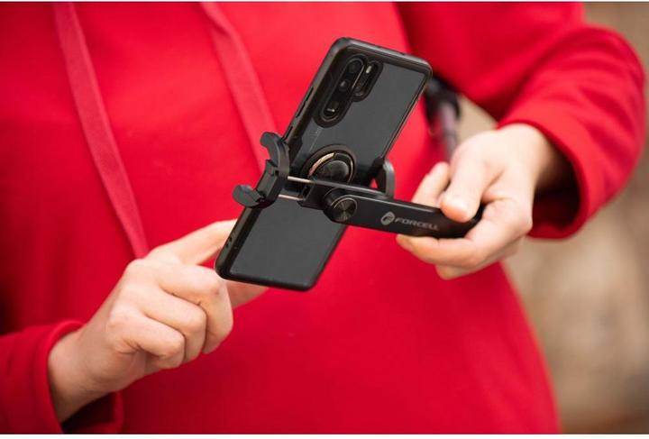 Produktbild Forcell Stylus F-GRIP S70M selfie stick with wireless remote control tripod black
