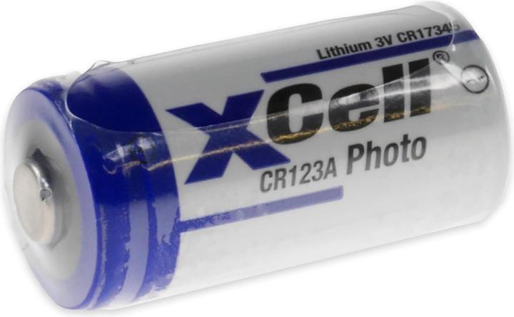 XCell Lithiumbatterij CR23 (1 Pcs., RCR123A, 1550 mAh)