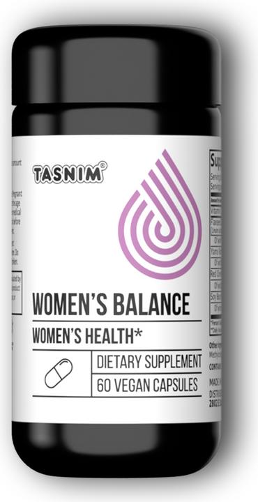 Image du produit Tasnim Femi Step Balance ESL - Femme forte - Extrait de racine d'igname - 60 gélules (60 pièce(s), Capsules, 25 g)
