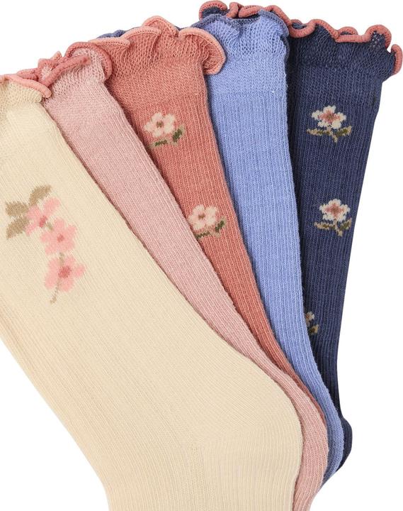Produktbild Vertbaudet 5er-Pack Socken BLÜMCHEN, Kinder (5er Pack, 31, 34)