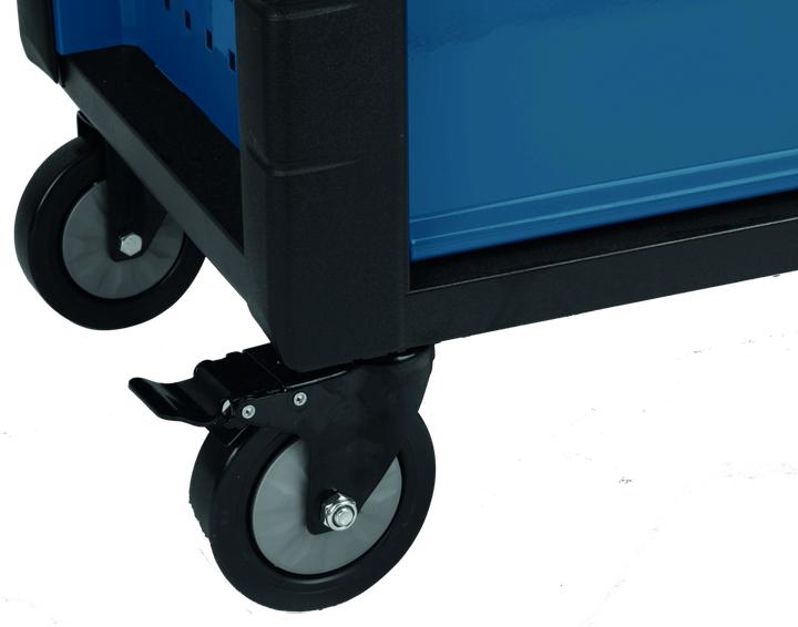 Actual product image Proton Tool trolley empty, 7 drawers