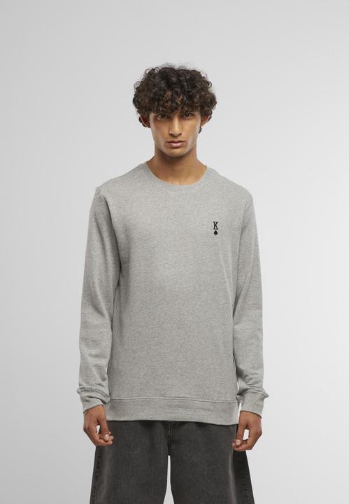 Actual product image Mister Tee MisterTee King Sign EMB Light Crew Sweatshirt - 201305 (M)