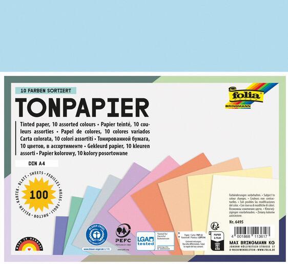 Actual product image Folia Clay paper (130 g/m², 100 x)