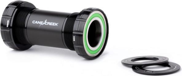 Actual product image Cane Creek Hellbender 70 BSA30 bottom bracket, stainless steel, thread fit, 24mm, 68/73mm, black