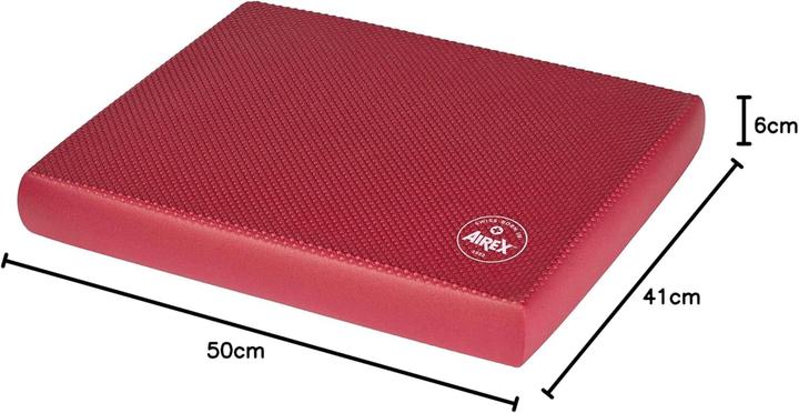 Actual product image Airex Training Mat Balance Pad Cloud Ruby Red