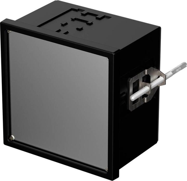 Produktbild Bopla NGS 9606 UNINORM-EINSCHUBGEH. Einbaugehäuse 96 x 96 x 63 Schwarz (RAL 9005) 1 St. (Gehäuse)