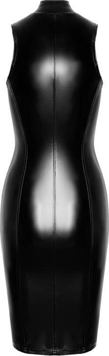 Actual product image Noir Handmade half-length dress in black (M)