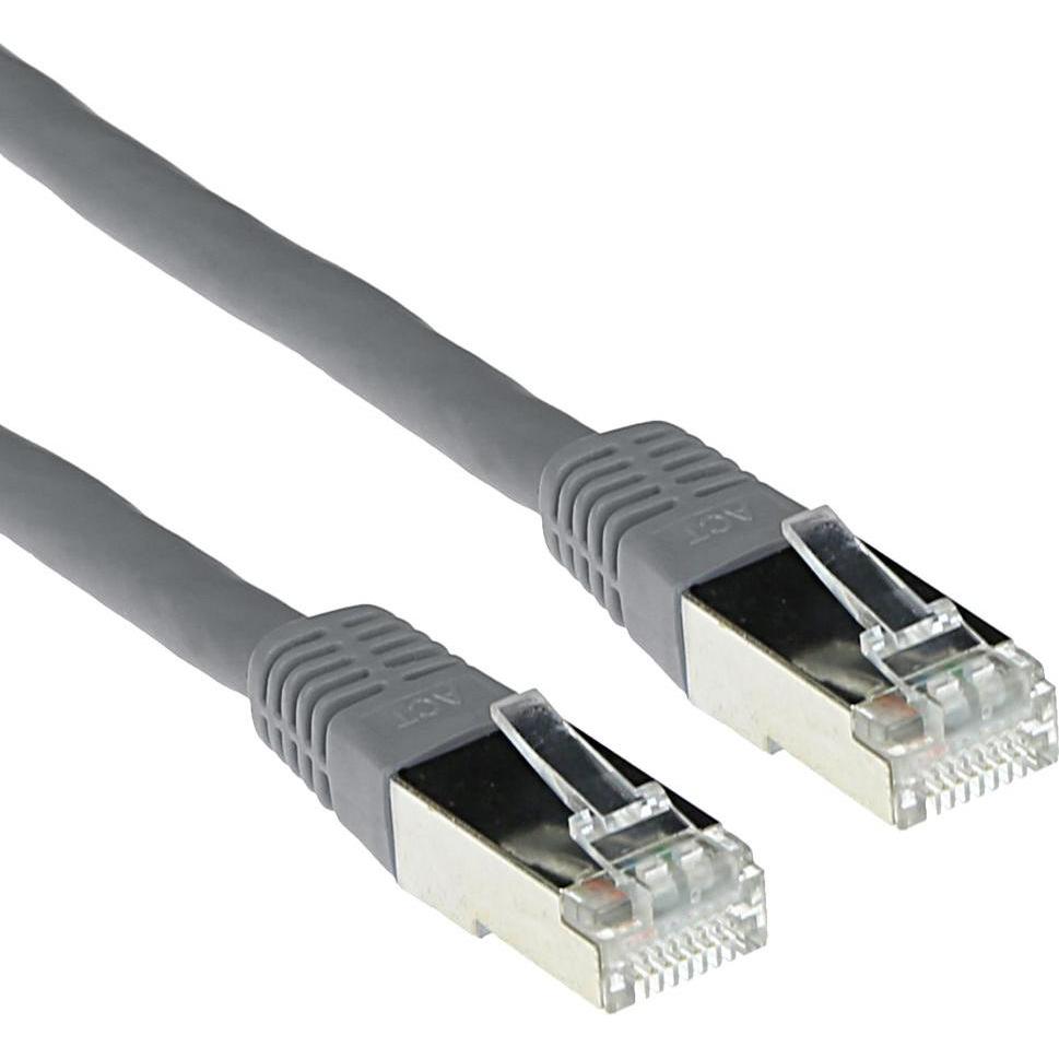 Thumbnail - ACT Grey 1.5 meter LSZH F/UTP CAT5E patch cable with RJ45 connectors CAT5E F/UTP LSZH GREY 1.50M (F/UTP, CAT5e, 1.50 m),...