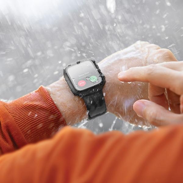 Actual product image Uniq etui Nautic Apple Watch Series 7/8 41mm przezroczysty/dove clear