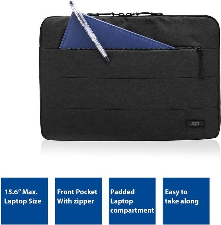Produktbild City Laptop Sleeve 15.6", black (15.60", Universal)