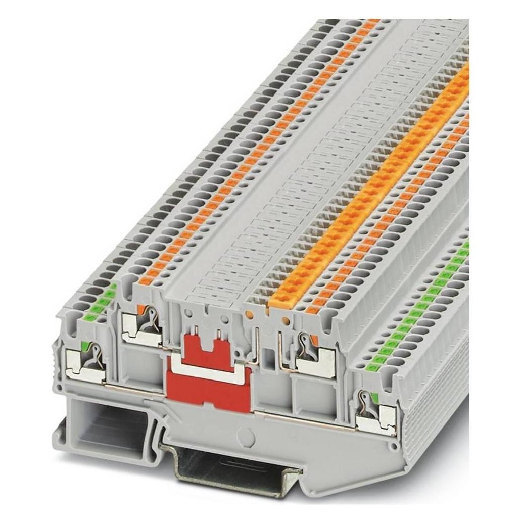 Phoenix Contact Mesklemblok 9A 400V grijs, Kabels + Stekkers, Grijs