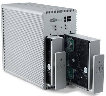 Produktbild LaCie 2big Quadra, 2TB, USB/FireWire/eSATA, RAID (2 TB)