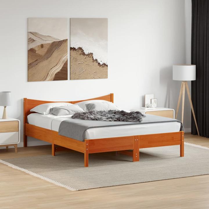 Actual product image vidaXL Bettgestell (150 x 200 cm)