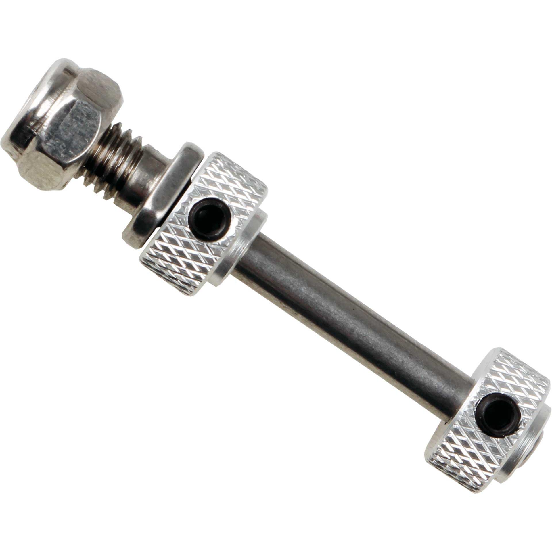 Kuza radachsen 3,5x29mm edelstahl gesamtlänge 39mm, für 18mm radbreite, 5mm gewinde 2stk.