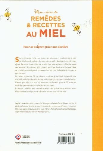 Immagine prodotto Il mio libro di ricette e ricette al miele (Lacoste Sophie, Francese)