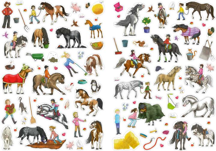 Produktbild Mein Stickeralbum Pferde & Ponys (400 Sticker)