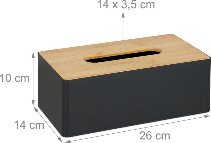 Produktbild Relaxdays Tücherbox