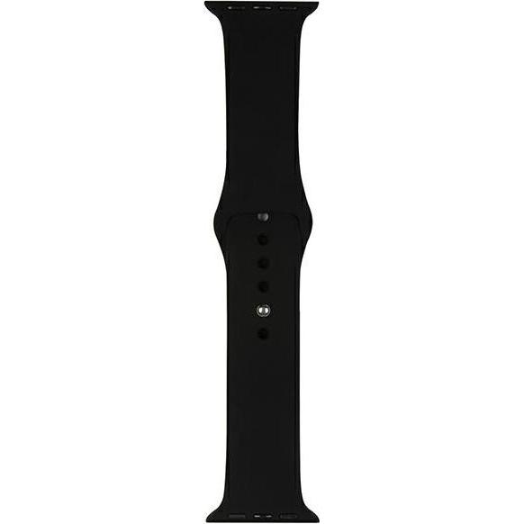 Thumbnail - Beline pasek Apple Watch Silicone 42/44/45/49mm czarny /black (Silikon), Uhrenarmband, Schwarz