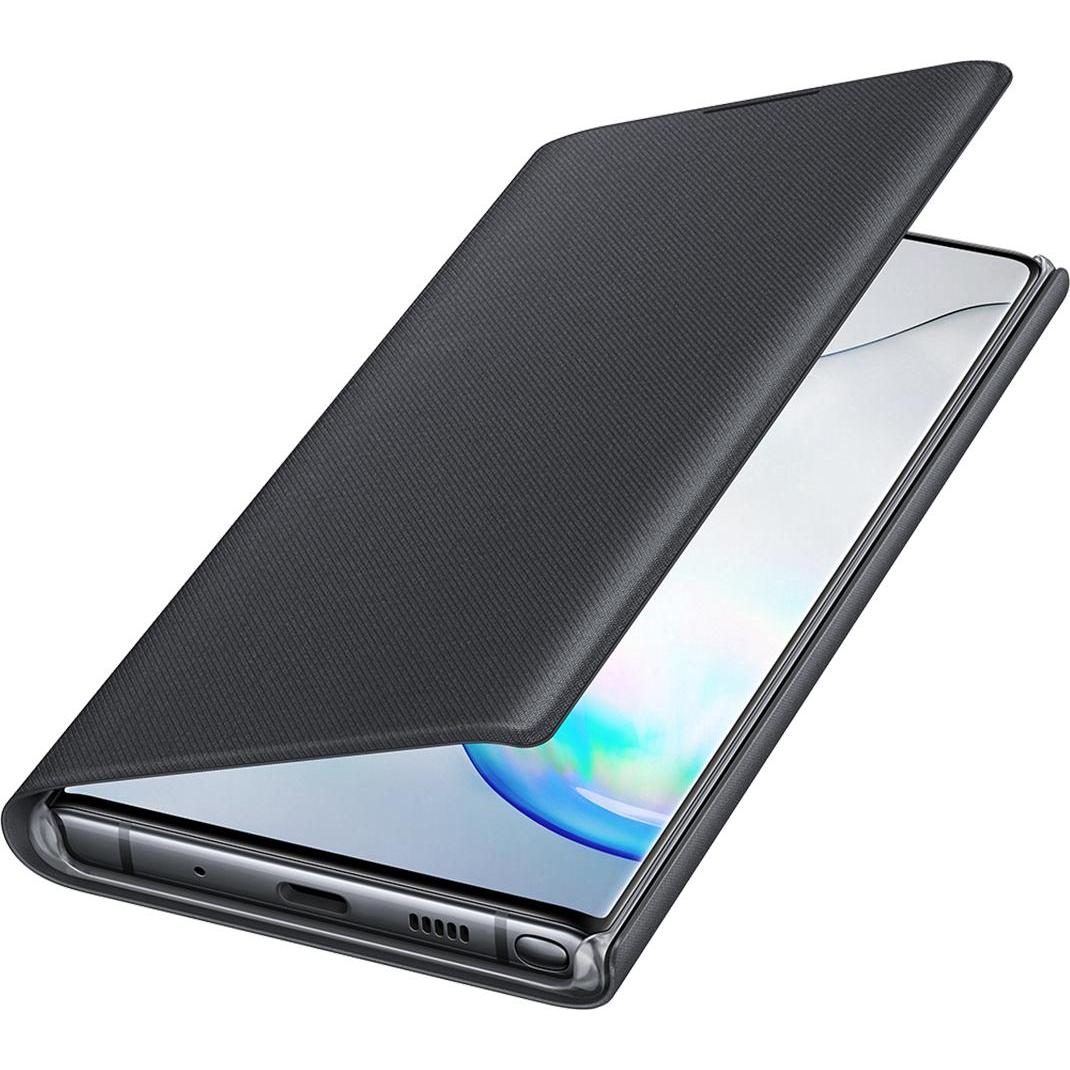 Samsung LED View Cover (Samsung Galaxy Note 10), Smartphone Hülle, Schwarz