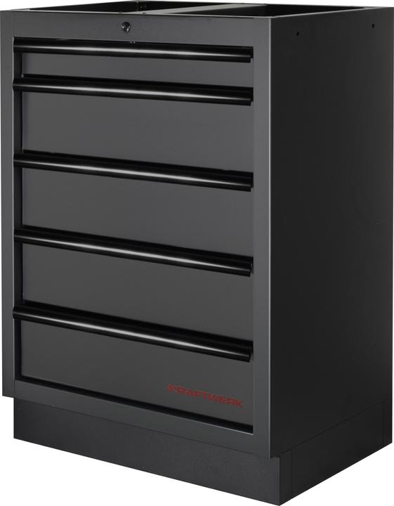 Actual product image Kraftwerk MOBILIO BLK Kombi Lochwand Edelstahl (392 cm, 200 cm)