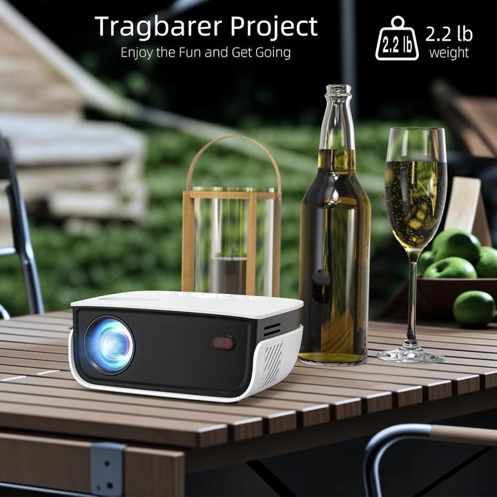 Actual product image Hopvision Mini projector 7500L Full HD 1080P (Full HD, 7500 lm)
