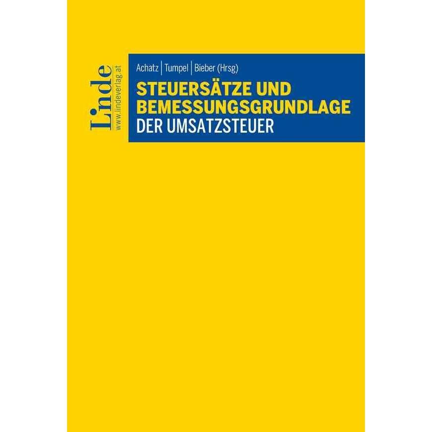 Steuersätze und Bemessungsgrundlage der, Fachbücher von Hans Nieskens, Peter Pichler, Selina Siller, Bernhard Kuder, Ann...