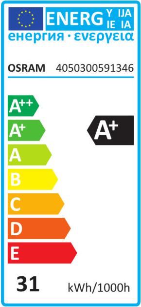 Energie-Label Osram Lumilux T5 (G5, 2400 lm, 20 x)