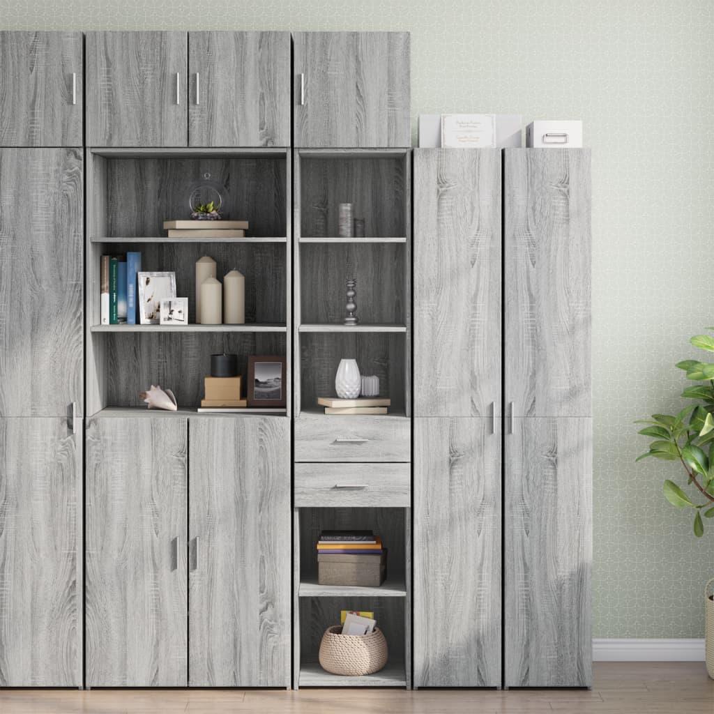 VidaXL, Kommode + Sideboard, Hochschrank Schmal (40 x 42.5 x 225 cm)