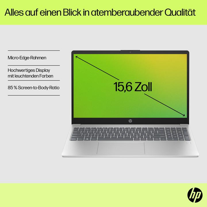 Produktbild HP 15-fd1053ng (15.60", Intel Core 3 100U, 8 GB, 512 GB, DE)