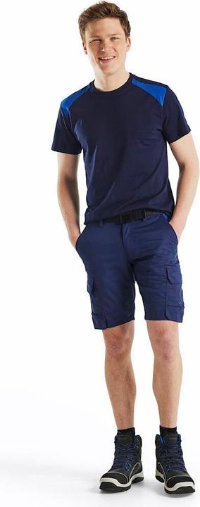 Produktbild Blakläder Shorts Industrie Stretch, marineblau / kornblau, Konfektionsgrösse 50 (50)