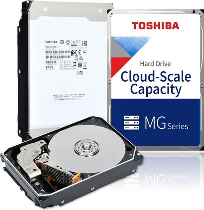 Actual product image Toshiba MG09 Series MG09SCA14TE - Fixed plate (14 TB, 3.5")