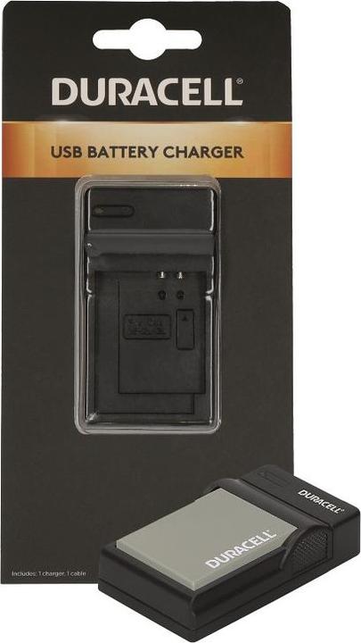 Immagine prodotto Duracell Caricabatterie con cavo USB per DR9964/Olympus BLS-5 (Caricabatterie per fotocamere)