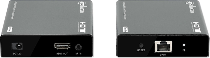 Produktbild Manhattan 4K@60Hz HDMI over Ethernet Extender Set bis zu 70m