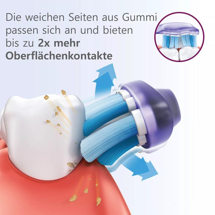 Actual product image Philips Sonicare Original slip-on brush Premium GumCare 4 pack (4 x)