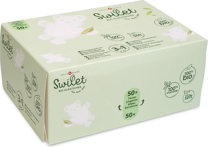Swilet Die Bio-Vliestücher und Windeleinlagen (50 Stück)