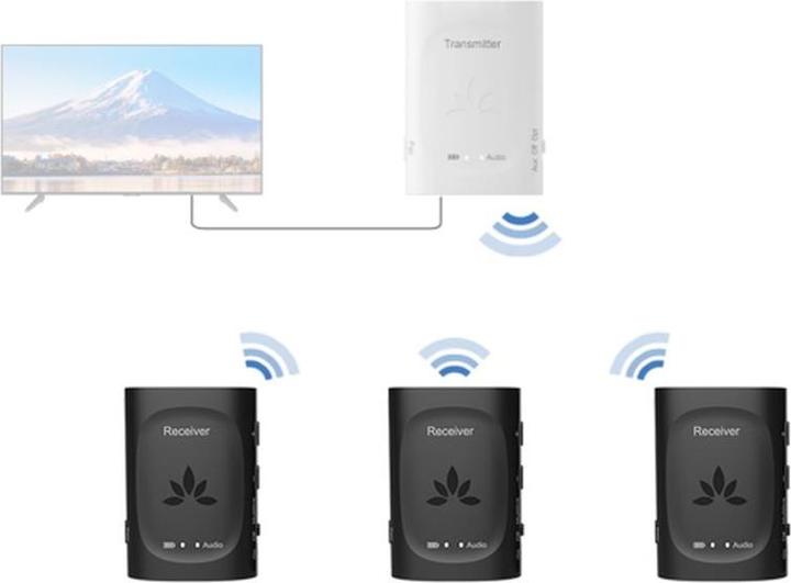 Immagine prodotto Avantree Audiplex 2403s Set 3 in 1 (Trasmettitore e ricevitore)