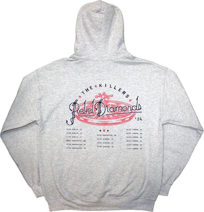 Produktbild Universal Textiles Tour '24 Kapuzenpullover Rückseitiger Aufdruck (S)